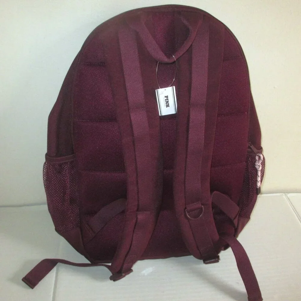 Victoria Secret Pink Classic Canvas Backpack NWT Wild Rose